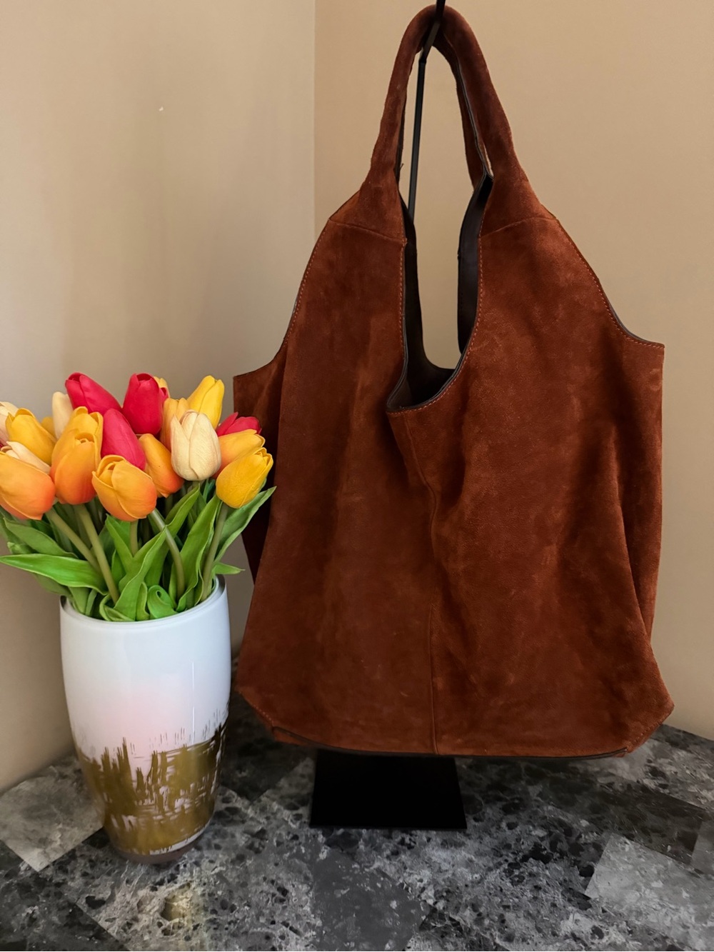 Banana Republic Brown Saude Shoulder Bag - Picture 3 of 12